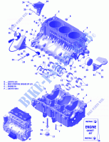Motore e supporto motore per Sea-Doo GTI 155 2019