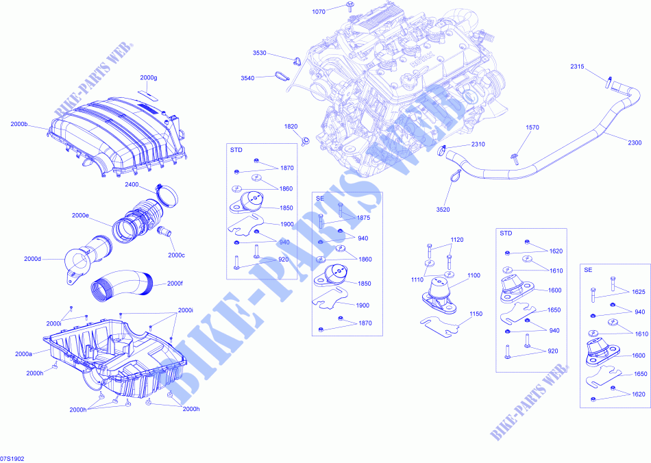 Motore per Sea-Doo GTI 130 2019