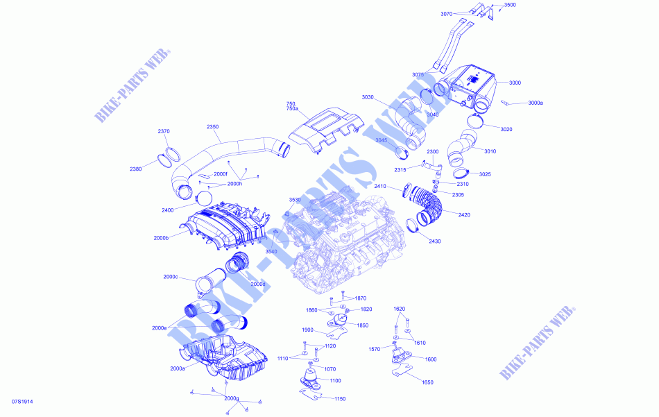 Motore per Sea-Doo RXT 230 2019
